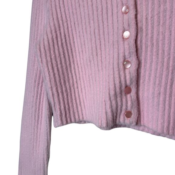 ERL Pink Cheerleader Cardigan size Small - Picture 3 of 5